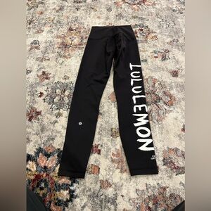 Lululemon Wunder train Ed Curtis 25” leggings